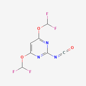 4,6-Bis(difluoromethoxy)-2-isocyanatopyrimidine