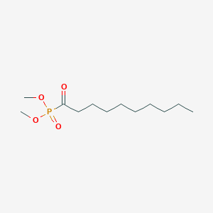 Phosphonic acid, (1-oxodecyl)-, dimethyl ester