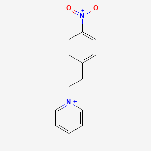 1-(2-(4-Nitrophenyl)ethyl)pyridinium