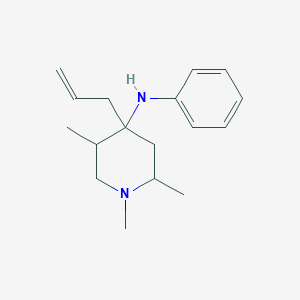 4-Piperidinamine, 1,2,5-trimethyl-N-phenyl-4-(2-propenyl)-