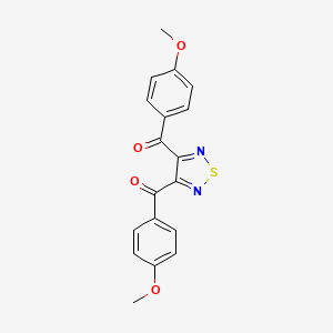 (1,2,5-Thiadiazole-3,4-diyl)bis[(4-methoxyphenyl)methanone]