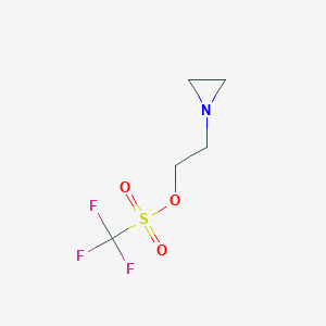 2-(Aziridin-1-yl)ethyl trifluoromethanesulfonate