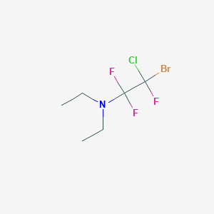 2-Bromo-2-chloro-N,N-diethyl-1,1,2-trifluoroethan-1-amine