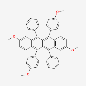 2,8-Dimethoxy-5,11-bis(4-methoxyphenyl)-6,12-diphenyltetracene