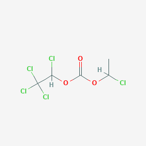 1-Chloroethyl 1,2,2,2-tetrachloroethyl carbonate