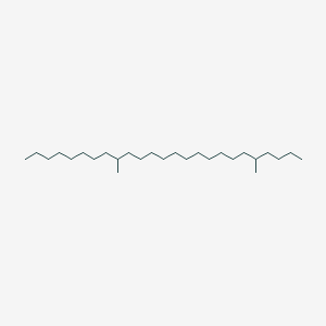 molecular formula C27H56 B14296093 5,17-Dimethylpentacosane CAS No. 114749-81-4