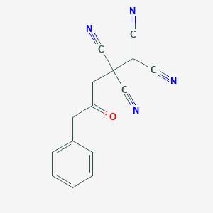 4-Oxo-5-phenylpentane-1,1,2,2-tetracarbonitrile