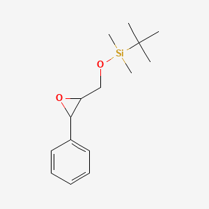 tert-Butyldimethyl((3-phenyloxiran-2-yl)methoxy)silane