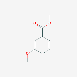 molecular formula C9H12O3 B14296157 Methyl 3-methoxycyclohexa-2,5-diene-1-carboxylate CAS No. 113445-19-5