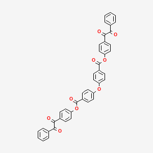 Bis{4-[oxo(phenyl)acetyl]phenyl} 4,4'-oxydibenzoate