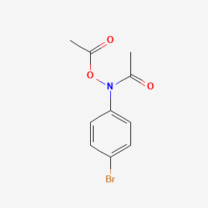 Acetamide, N-(acetyloxy)-N-(4-bromophenyl)-