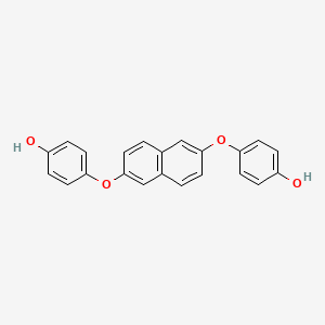 4,4'-[Naphthalene-2,6-diylbis(oxy)]diphenol