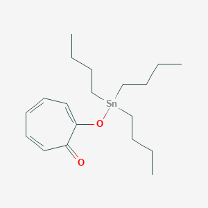 2,4,6-Cycloheptatrien-1-one, 2-[(tributylstannyl)oxy]-