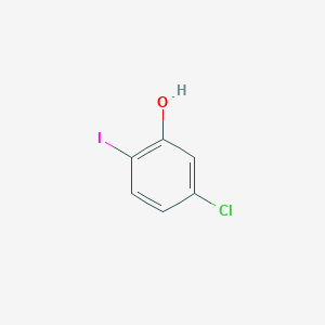 molecular formula C6H4ClIO B142964 5-Chloro-2-iodophenol CAS No. 136808-72-5