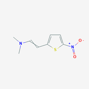 N,N-Dimethyl-2-(5-nitrothiophen-2-yl)ethen-1-amine