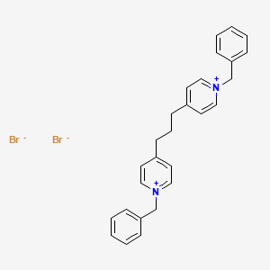 4,4'-(Propane-1,3-diyl)bis(1-benzylpyridin-1-ium) dibromide