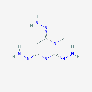 2,4,6-Trihydrazinylidene-1,3-dimethylhexahydropyrimidine