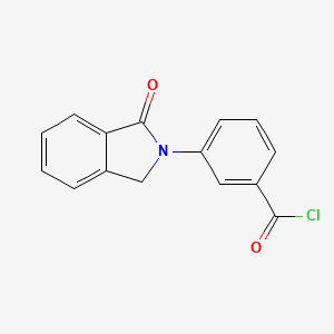 3-(1-Oxo-1,3-dihydro-2H-isoindol-2-yl)benzoyl chloride