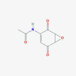 N-(2,5-Dioxo-7-oxabicyclo[4.1.0]hept-3-en-3-yl)acetamide