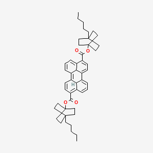 Bis(4-pentylbicyclo[2.2.2]octan-1-yl) 9b,12c-dihydroperylene-3,9-dicarboxylate