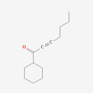 2-Heptyn-1-one, 1-cyclohexyl-