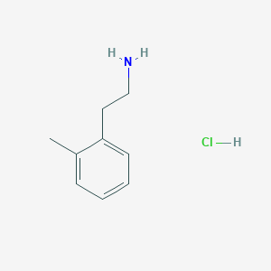 molecular formula C9H14ClN B1429654 2-(o-Tolyl)ethanamine hydrochloride CAS No. 55755-18-5