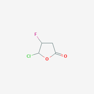 5-Chloro-4-fluorooxolan-2-one