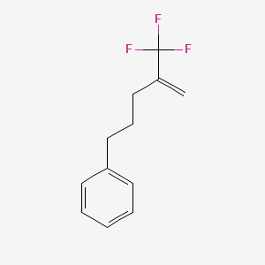 Benzene, [4-(trifluoromethyl)-4-pentenyl]-