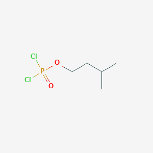 molecular formula C5H11Cl2O2P B14296585 3-Methylbutyl phosphorodichloridate CAS No. 114503-61-6