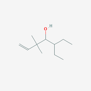 5-Ethyl-3,3-dimethylhept-1-en-4-ol