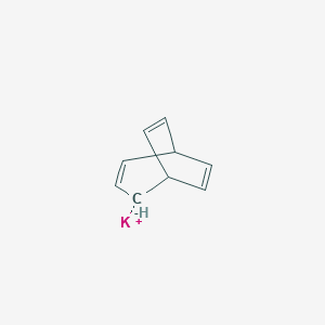 Potassium bicyclo[3.2.2]nona-3,6,8-trien-2-ide