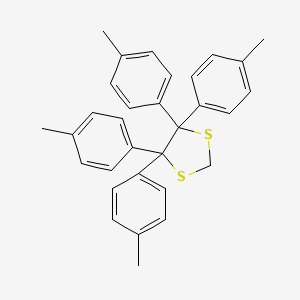 4,4,5,5-Tetrakis(4-methylphenyl)-1,3-dithiolane