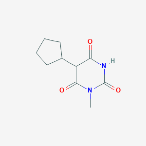 5-Cyclopentyl-1-methylpyrimidine-2,4,6(1H,3H,5H)-trione