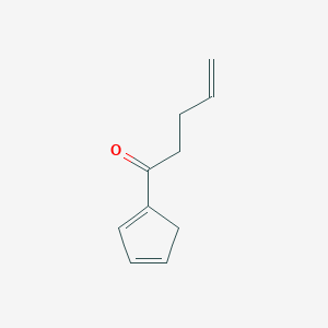 1-(Cyclopenta-1,3-dien-1-yl)pent-4-en-1-one