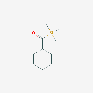 Silane, (cyclohexylcarbonyl)trimethyl-