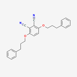 1,2-Benzenedicarbonitrile, 3,6-bis(3-phenylpropoxy)-