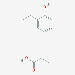 2-Ethylphenol;propanoic acid