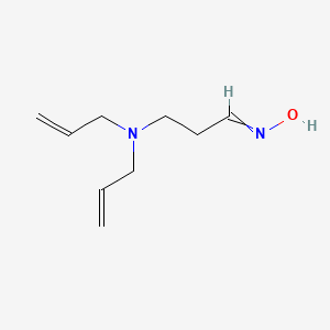 N-{3-[Di(prop-2-en-1-yl)amino]propylidene}hydroxylamine