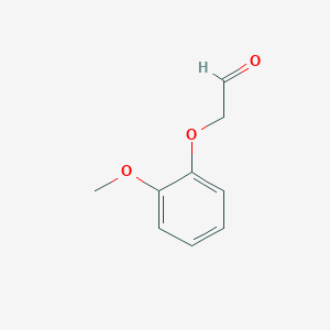molecular formula C9H10O3 B142970 2-(2-甲氧基苯氧基)乙醛 CAS No. 18167-91-4