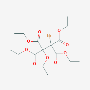 Tetraethyl 1-bromo-2-ethoxyethane-1,1,2,2-tetracarboxylate