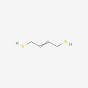 molecular formula C4H8S2 B14297066 But-2-ene-1,4-dithiol CAS No. 122913-78-4