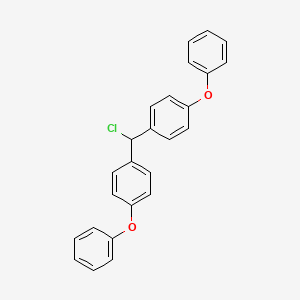 1,1'-{(Chloromethylene)bis[(4,1-phenylene)oxy]}dibenzene