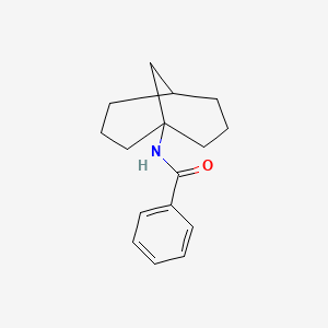 molecular formula C16H21NO B14297139 N-(Bicyclo[3.3.1]nonan-1-yl)benzamide CAS No. 116137-38-3