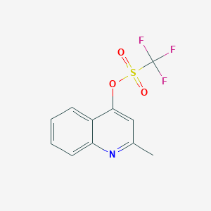 2-Methylquinolin-4-yl trifluoromethanesulfonate