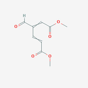 Dimethyl 3-formylhexa-2,4-dienedioate