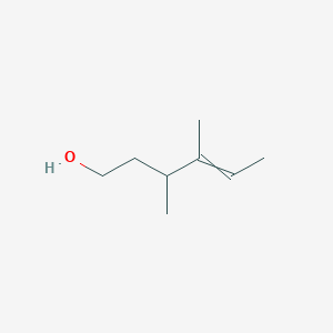 3,4-Dimethylhex-4-en-1-ol