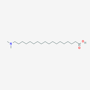 molecular formula C20H41NO2 B14297314 18-(Dimethylamino)octadecanoic acid CAS No. 113394-06-2