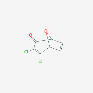 3,4-Dichloro-8-oxabicyclo[3.2.1]octa-3,6-dien-2-one