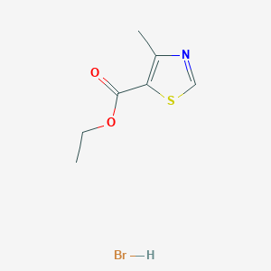 Ethyl 4-methyl-1,3-thiazole-5-carboxylate;hydrobromide