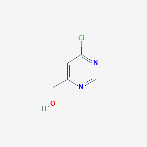 molecular formula C5H5ClN2O B1429738 (6-Chloropyrimidin-4-YL)methanol CAS No. 1025351-41-0